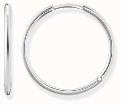 Thomas Sabo Women's Glam And Soul Large Hinged Hoops Silver CR610-001-12