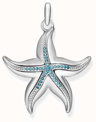 Thomas Sabo Women's Glam And Soul Sterling Silver Starfish Pendant PE806-667-17