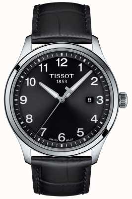 Tissot | Gent XL | Black Dial | Black Leather Strap | T1164101605700