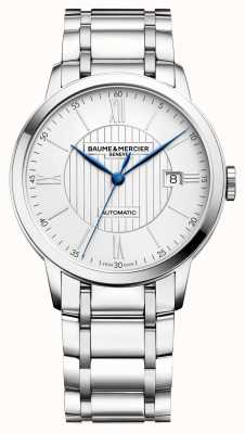 Baume & Mercier | Men's Classima | Automatic | Stainless Steel | Silver Dial M0A10215