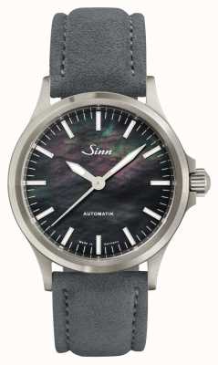 Sinn 556 I Mother-of-pearl S 556.0105 GREY FABRIC STRAP