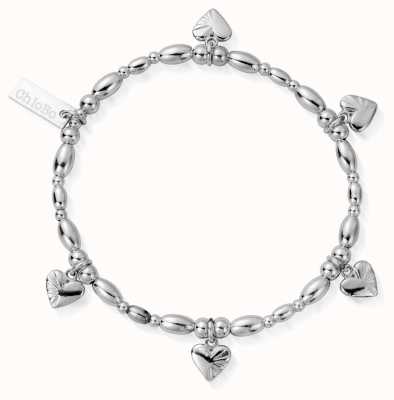 ChloBo | Sterling Silver 'Life Lover' Bracelet | SBLRSR2518
