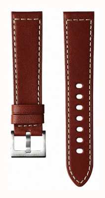 Hamilton Straps Brown Cow Leather 20mm - Khaki Field Strap Only H690704104