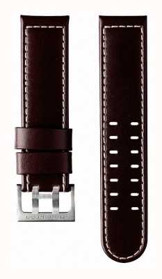 Hamilton Straps Brown Calf Leather 22mm Strap Only - Khaki Aviation H600647101