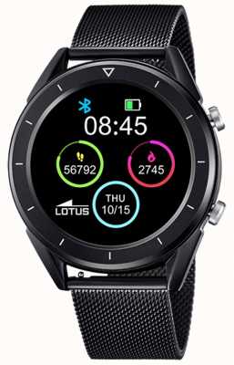 Lotus SmarTime | Men's | Black PVD mesh + Free Strap L50007/1