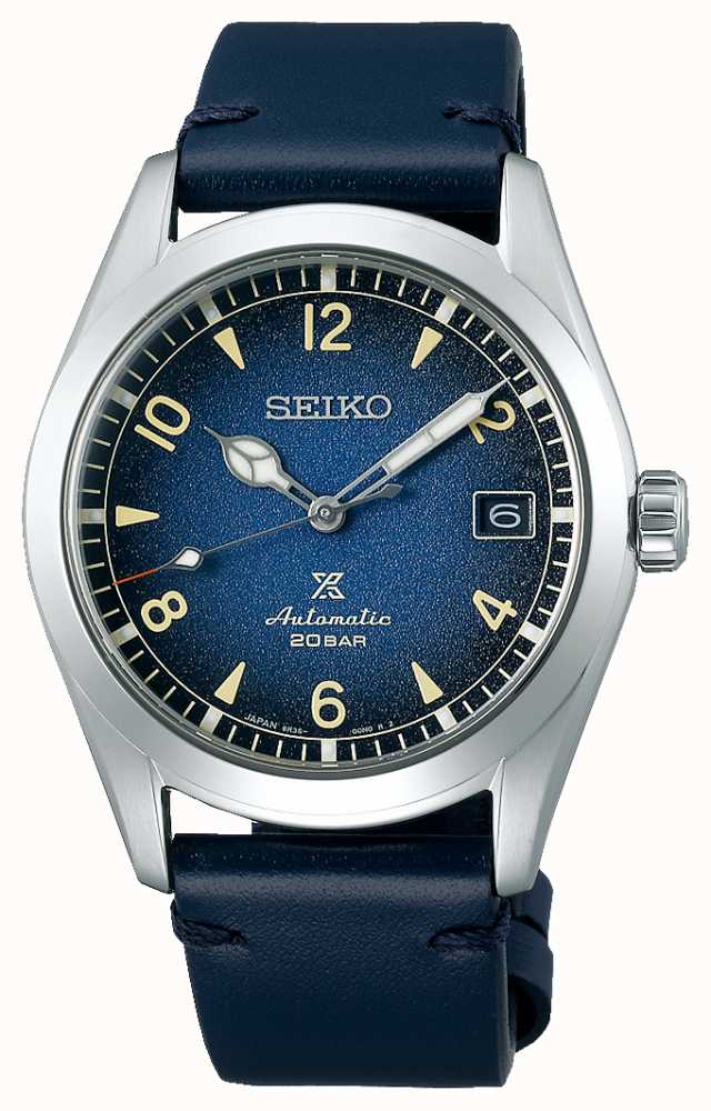 Seiko alpinist 2021 discount blue