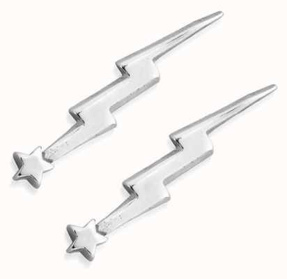 ChloBo Lightning Bold Cuff Earrings | Sterling Silver SEST3080