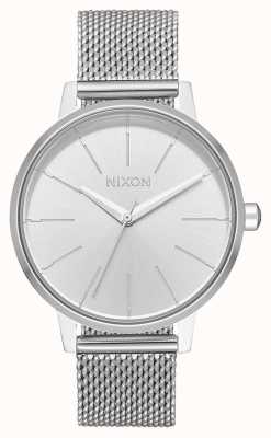 Nixon Kensington Milanese | All Silver | Stainless Steel Mesh | Silver Dial A1229-1920-00