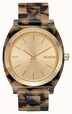 Nixon Time Teller Acetate | Cream Tortoise | Cream Dial A327-3346-00