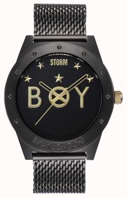 STORM Boy Star Slate | Limited Edition | Slate Mesh Bracelet 47484/SL