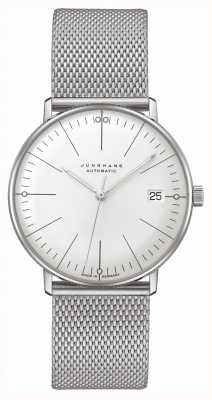Junghans Max Bill | Kleine | Automatic | Stainless Steel Mesh 27/4106.46