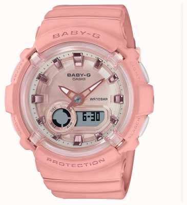Casio Baby-G | Coral Pink Silicone Strap | BGA-280-4AER
