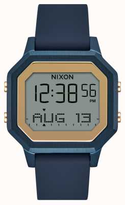 Nixon Siren SS Navy Silicone Strap Watch A1211-1859