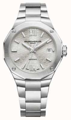Baume & Mercier Riviera Silver Sunray Dial Watch M0A10615