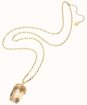 Swarovski Harmonia | Pendant Necklace | Over-Sized Crystals | Yellow, Gold-tone Plated 5616514