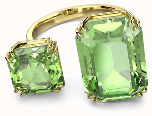 Swarovski Millenia Green Octagon Crystal Ring 5614923