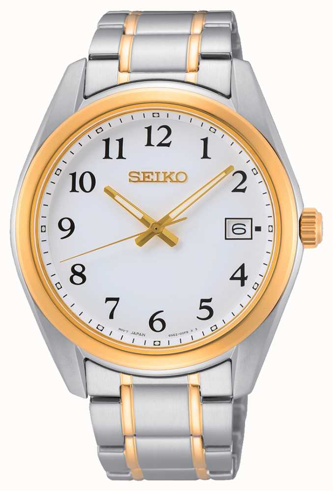 Seiko Dual-Colour Yellow Gold And Silver Stainless Steel Watch