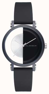 Klasse14 Im Arch Black 32mm Black Silicone Strap IM18BK007W