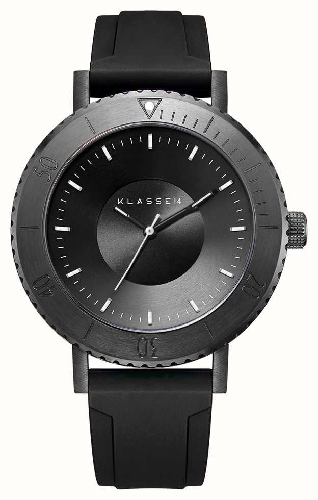 Klasse14 Volare Taras Dark 44mm Black Silicon Strap WVT19BK001M