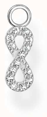 Thomas Sabo Sterling Silver Crystal Set Infinity Earring Pendant EP019-051-14