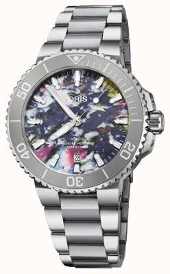 ORIS Aquis Date Upcycle 41.5 mm Watch 01 733 7766 4150-SET