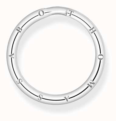Thomas Sabo Plain Sterling Silver Keyring Ring Loop KR18-637-21