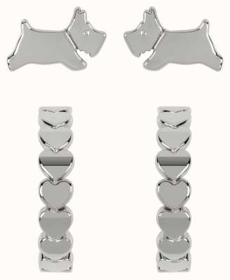 Radley Jewellery Fashion | Scottie Dog & Hoop Earring Set RYJ1213S