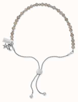 ChloBo Magic Aura Labradorite Silver Adjustable Bracelet 15-23cm SBAL31783028