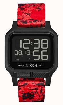 Nixon Heat | Black and Red | Digital Watch A1320-008-00