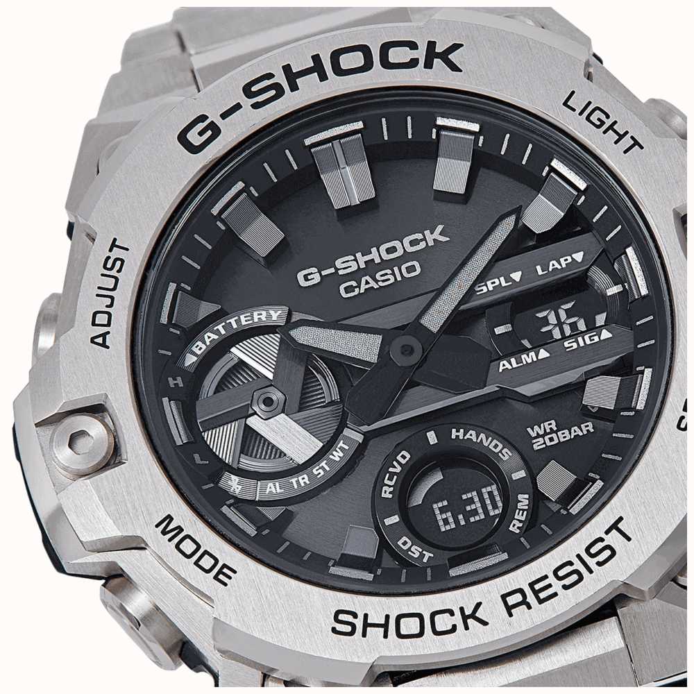 Casio G-Shock G-Steel Stainless Steel Bracelet Watch GST-B400D-1AER