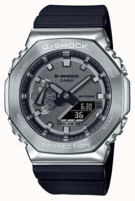 Casio G-Shock Stainless Steel Case Resin Strap Watch GM-2100-1AER