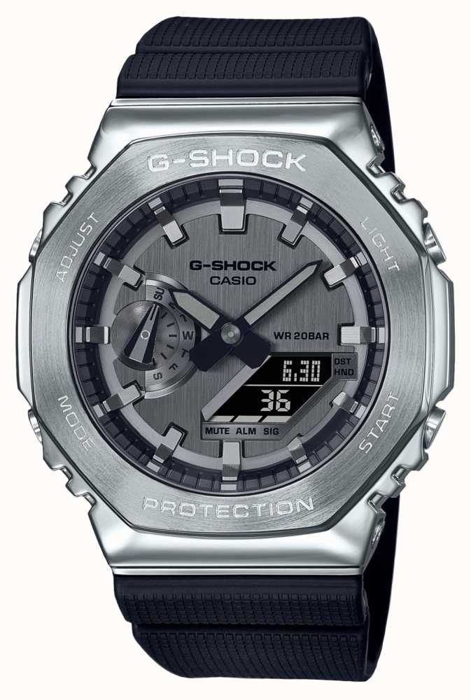 レビューで送料無料】 G-Shock STEEL GA-2100 ST 金属ベルト ...