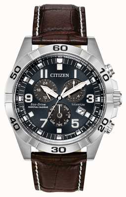 Citizen Eco-Drive Men's Titanium™ Perpetual Calendar Watch BL5551-06L