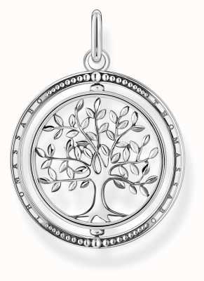 Thomas Sabo Sterling Silver Circular Tree of Love Pendant PE934-637-21