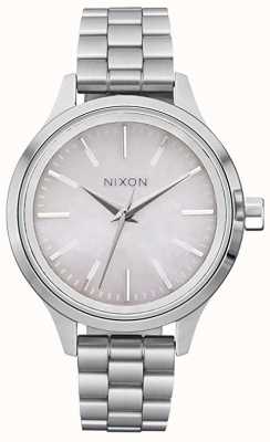 Nixon Optimist Silver / Mother Of Pearl Stainless Steel Bracelet A1342-5088-00