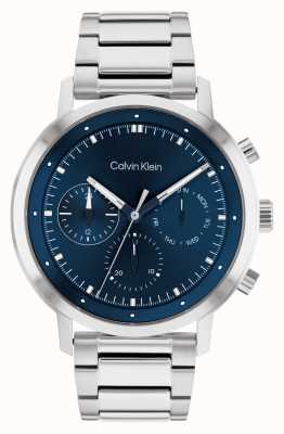 Calvin Klein Blue Chronograph | Stainless Steel Bracelet 25200063