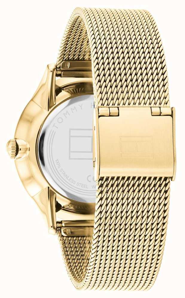 Tommy Hilfiger Women's Layla | Gold Dial Plated Bracelet 1782458 - First Class Watches™ CAN