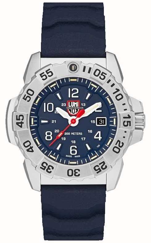 Luminox on sale blue face