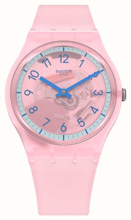 Pink deals swatch watch