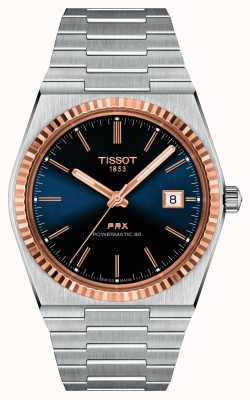 Tissot T-Gold PRX 40 205 | 40MM | Blue Dial | Stainless Steel T9314074104100