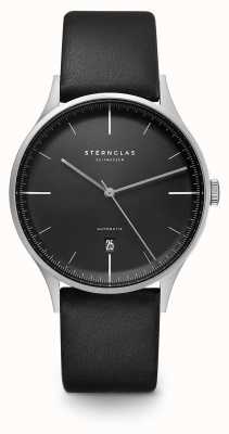 STERNGLAS Asthet 40mm Automatic Anthracite Black S02-AS11-PR14