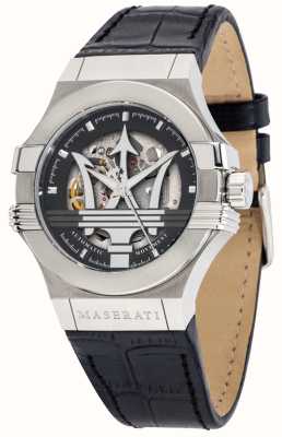 Maserati Potenza | Automatic | Black Leather Strap R8821108038