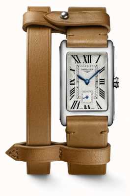 LONGINES DOLCEVITA X YVY Double Brown Leather Strap L5512471B