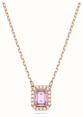 Swarovski Millenia Octagon Necklace Light Purple Crystal 5640291