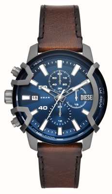 BOSS Men\'s Solgrade Solar Powered | Blue Chronograph Dial | Brown Leather  Strap 1514030 - First Class Watches™ CAN
