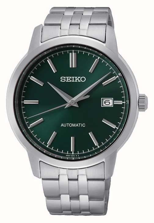 Seiko Automatic Green Dial Stainless Steel Dress Watch SRPH89K1 - First  Class Watches™ CAN