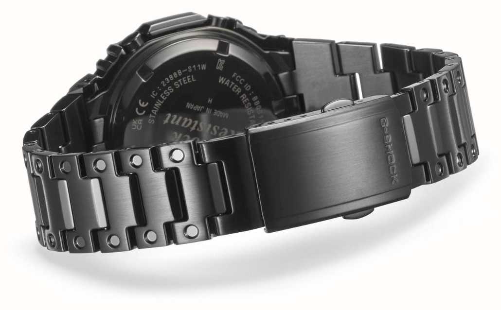 Casio Men's G-Shock Bluetooth Full Metal Black Solar Power Watch