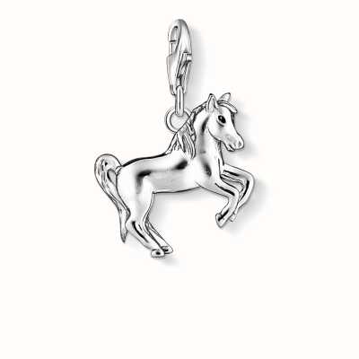Thomas Sabo Horse Charm 925 Sterling Silver Cold Enamel 1074-007-12