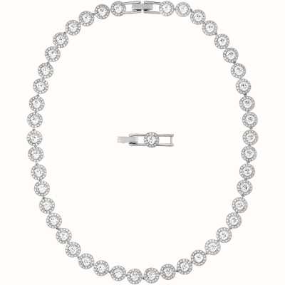 Swarovski Angelic White Crystal Cluster Necklace 5117703