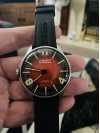 Customer picture of U-Boat Darkmoon 44mm Cardinal Red SS / Rubber Strap 8701/B